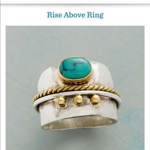 Sundance Catalog Rise above Boho ring size 8 New